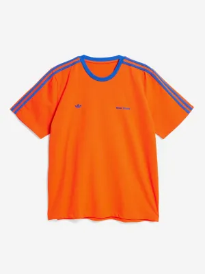 Adidas x Wales Bonner Short Sleeve T-Shirt - Bold Orange/Royal Blue