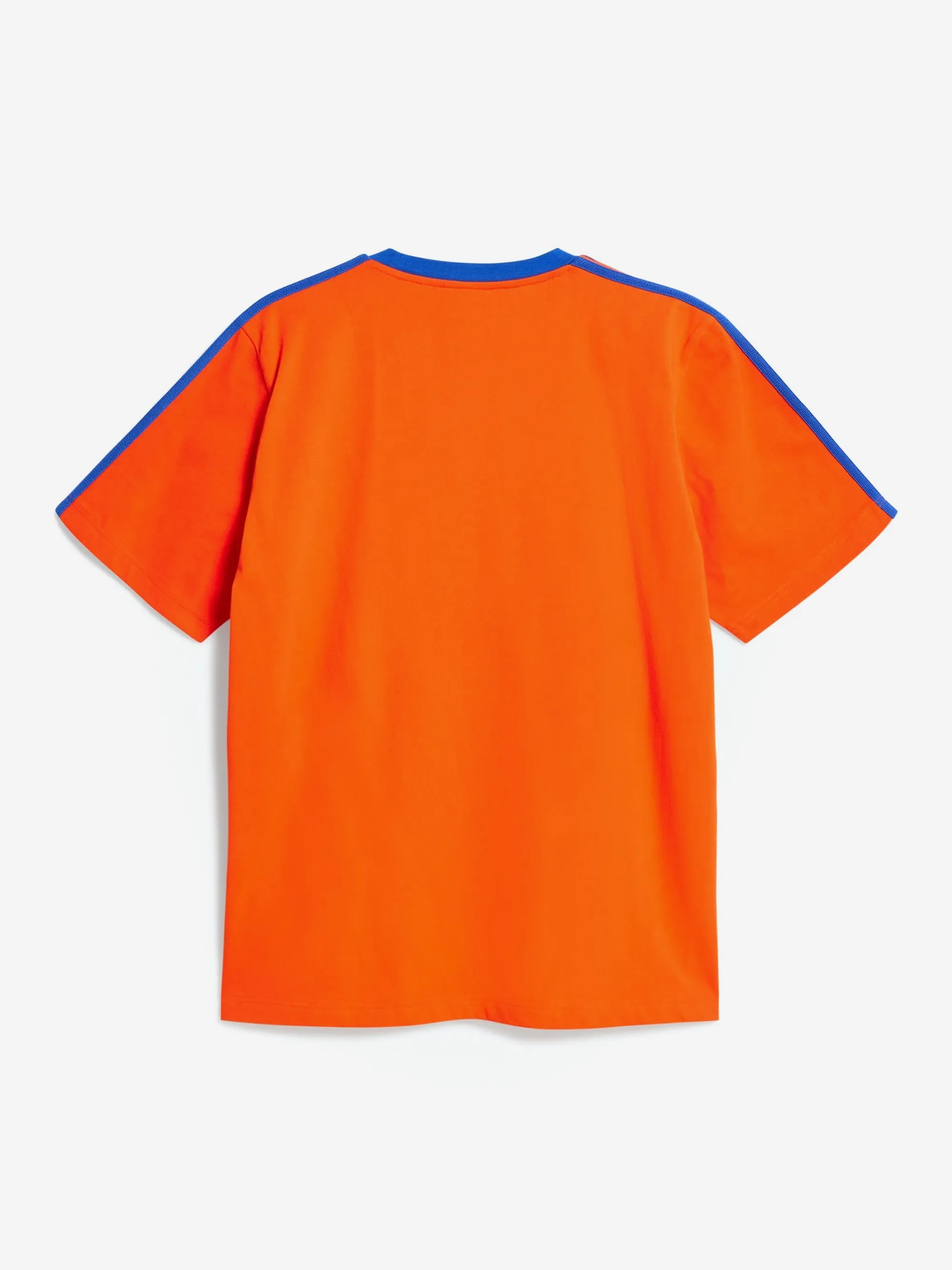 Adidas x Wales Bonner Short Sleeve T-Shirt - Bold Orange/Royal Blue
