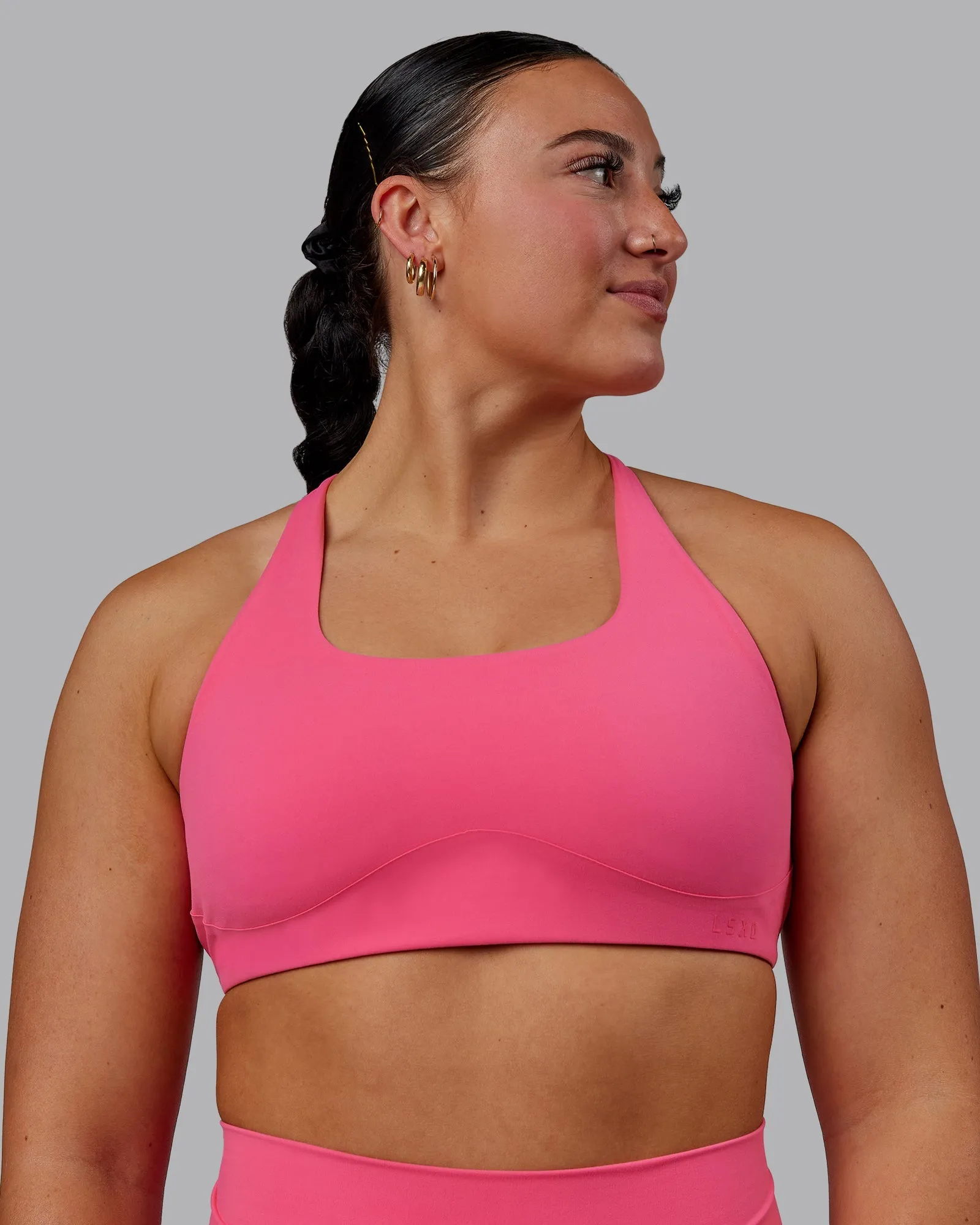Aspire Sports Bra - Carmine Rose