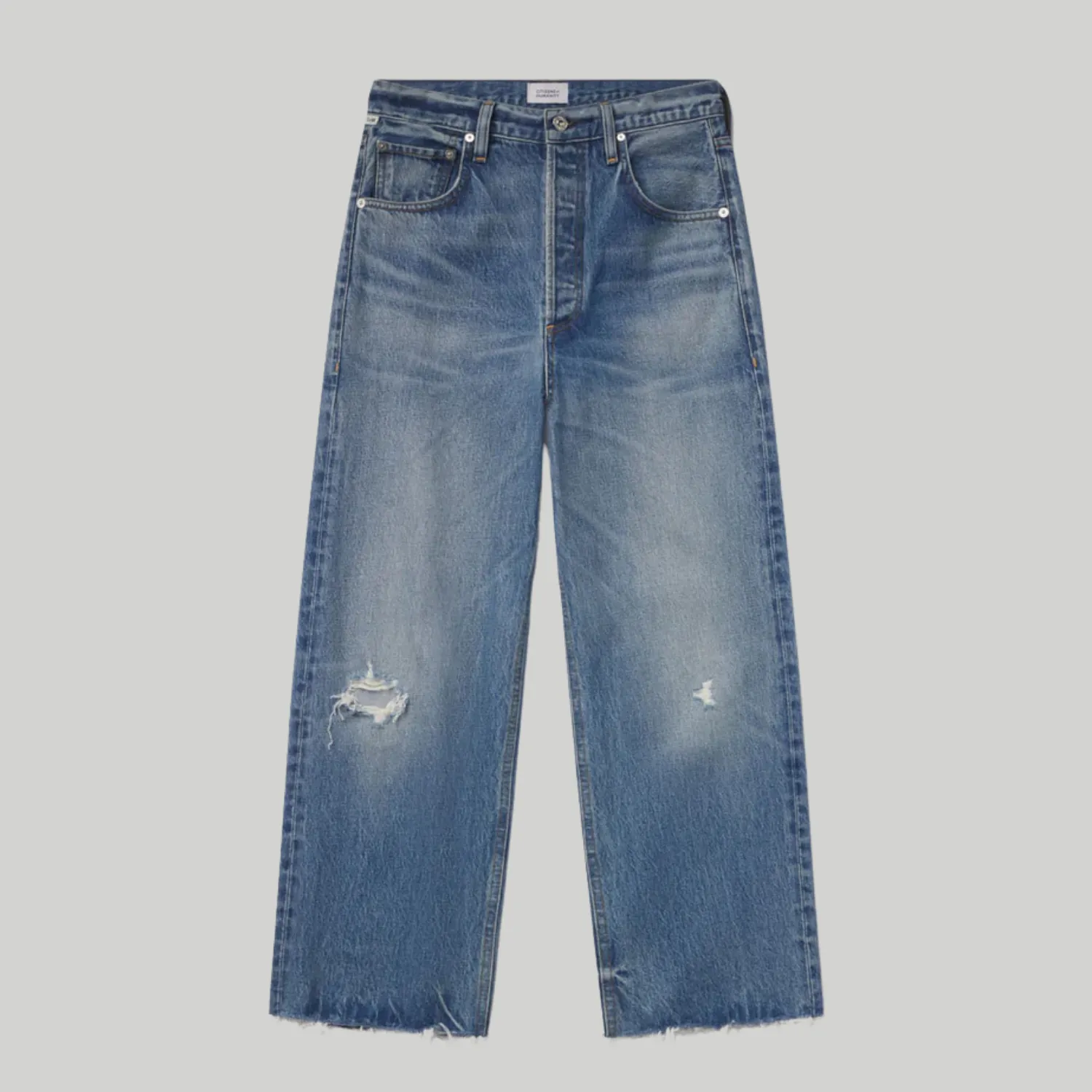 Ayla Raw Hem Crop (Solano)