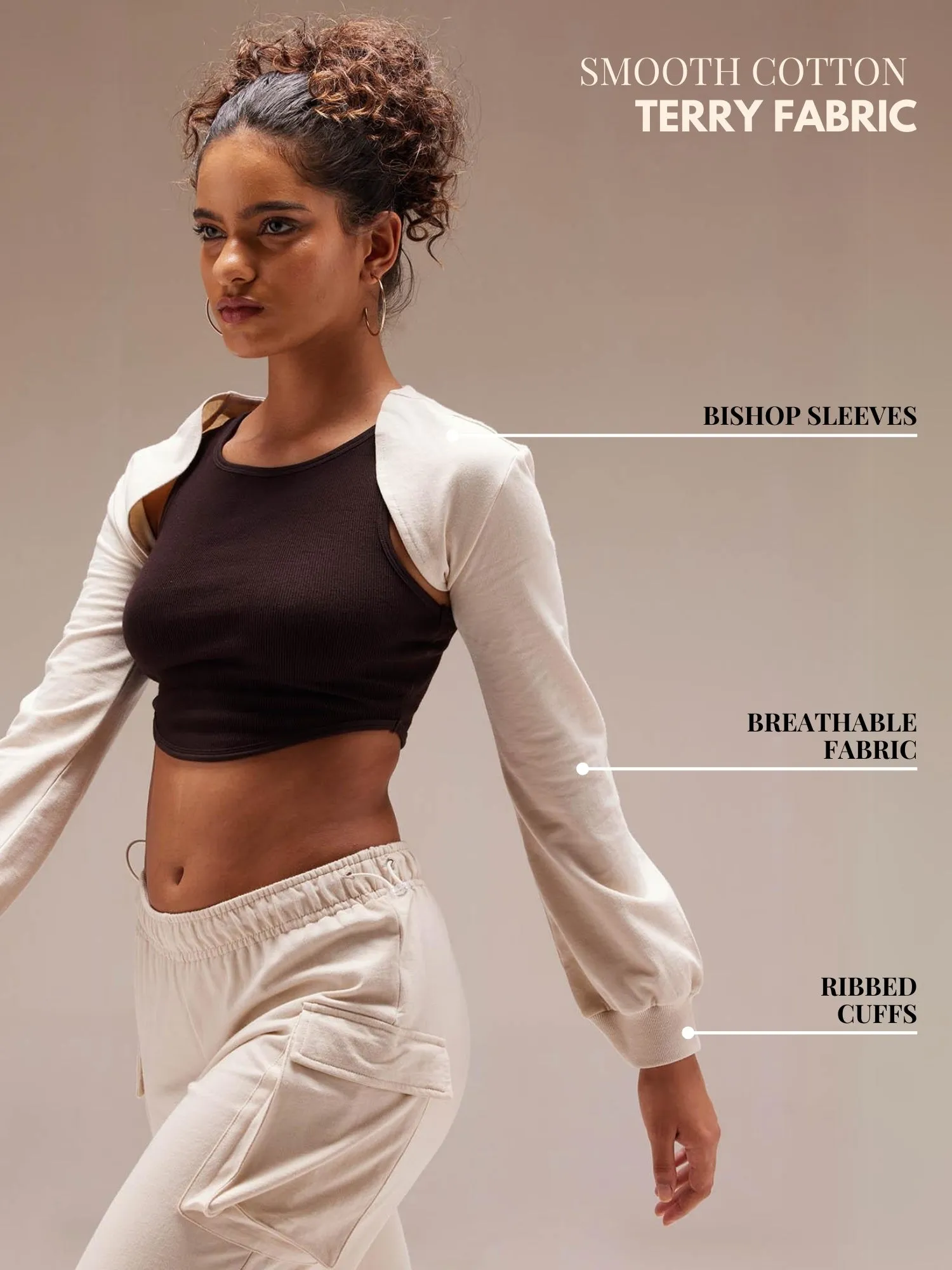 Beige Live-in sleeves