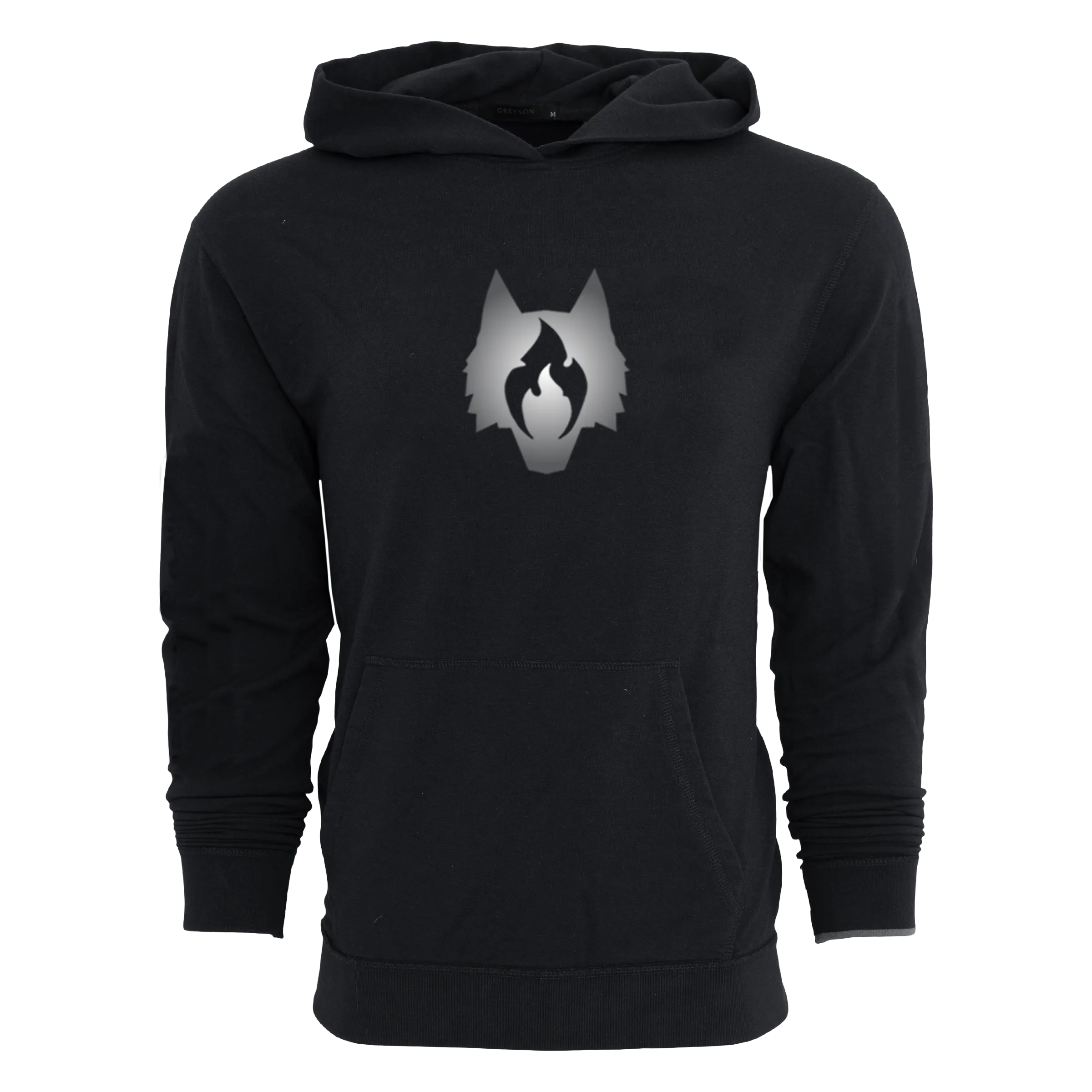Crimson Fire Wolf Gotham Hoodie