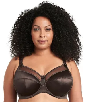 Goddess Keira Underwired Banded Bra - Chocolate