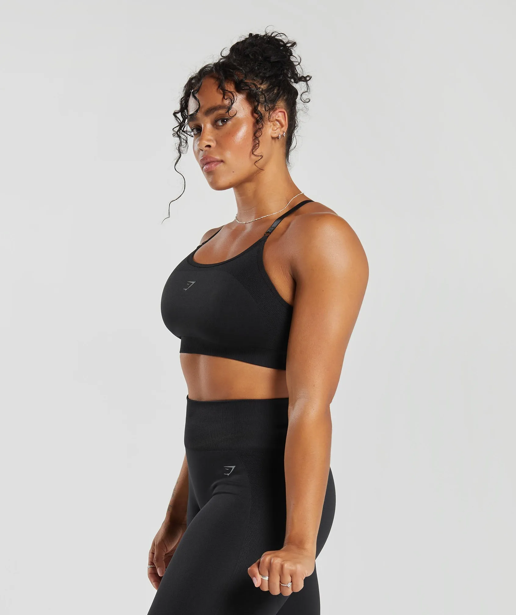 Gymshark Flex Strappy Sports Bra - Black