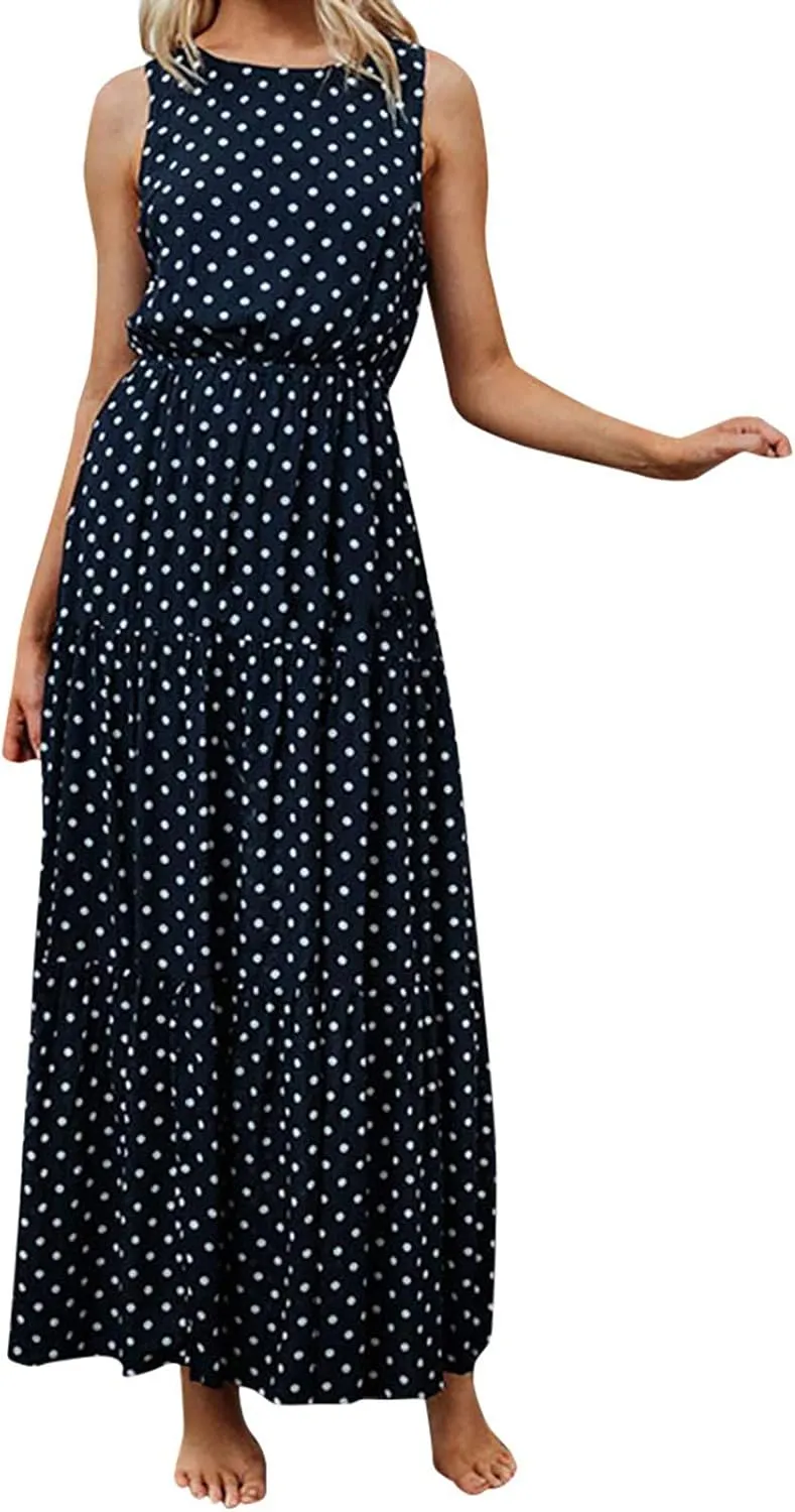 HHmei Women Floral Print Bodycon Derss Elegant Sleeveless Ruffle Mini Dress Party Dress