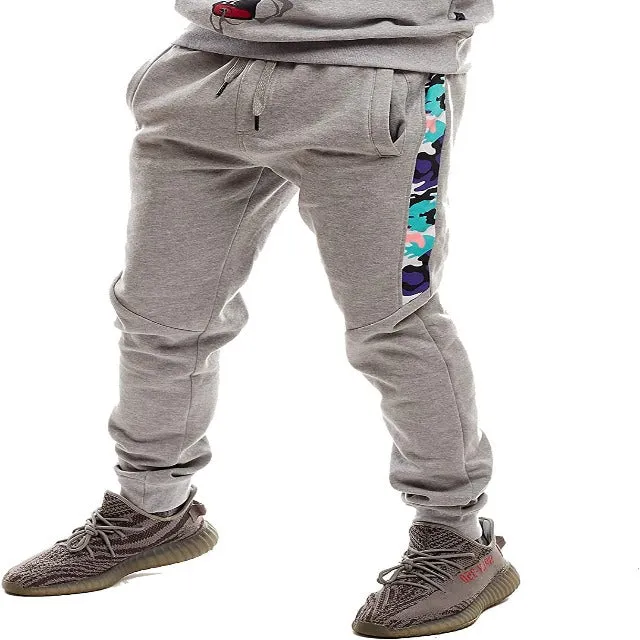 Men's Hip-Hop Premium Slim Fit Track Pants And Hoodies with Side Taping