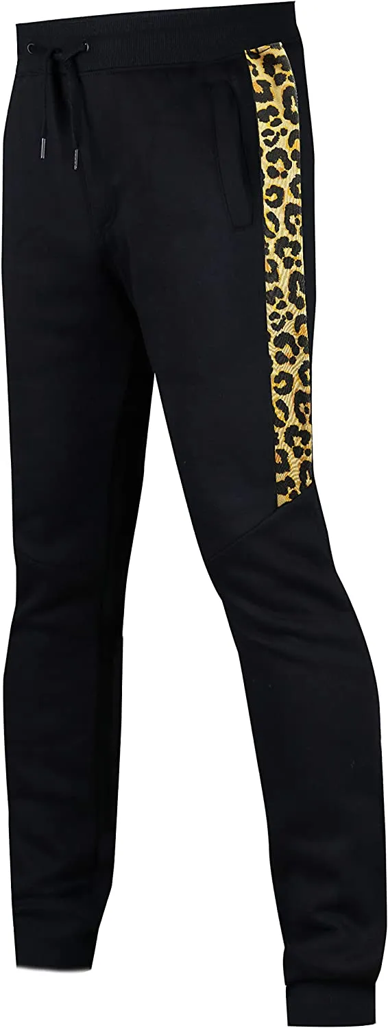 Men's Hip-Hop Premium Slim Fit Track Pants And Hoodies with Side Taping