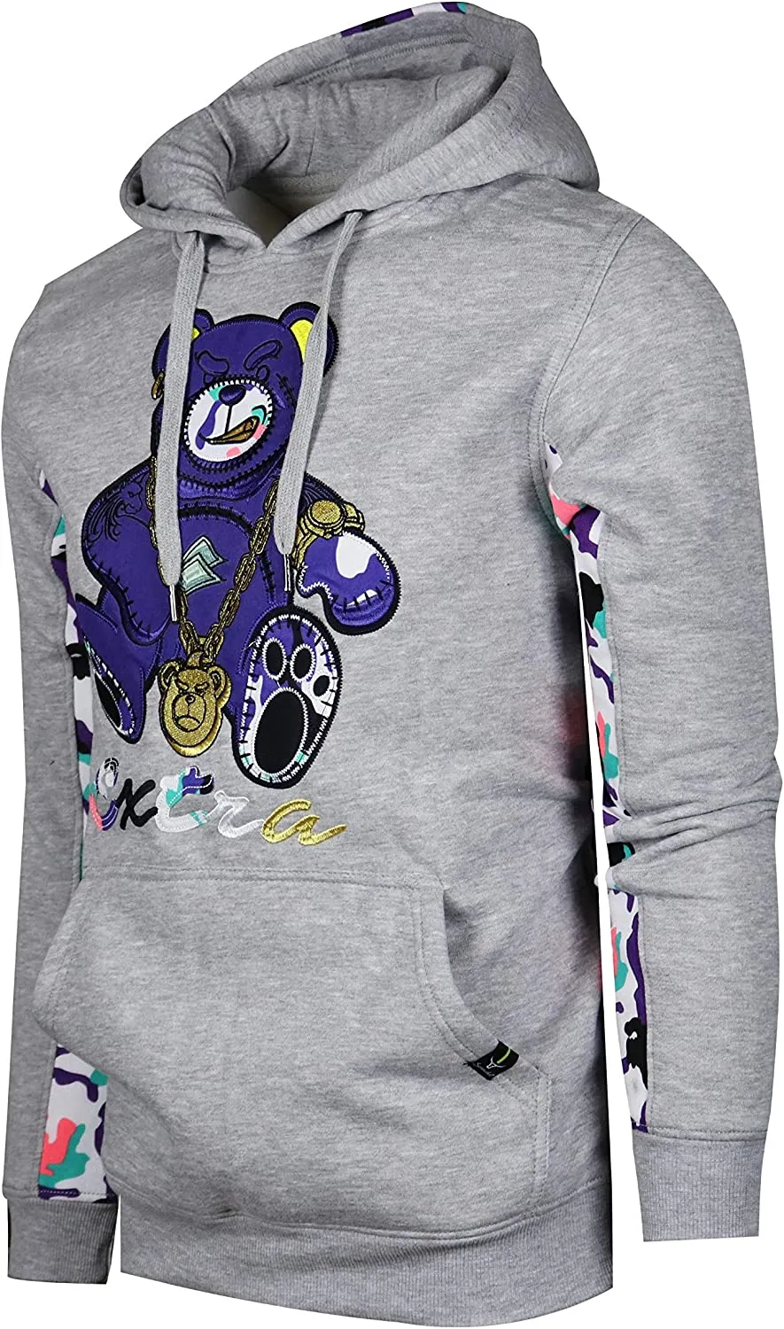 Men's Hip-Hop Premium Slim Fit Track Pants And Hoodies with Side Taping