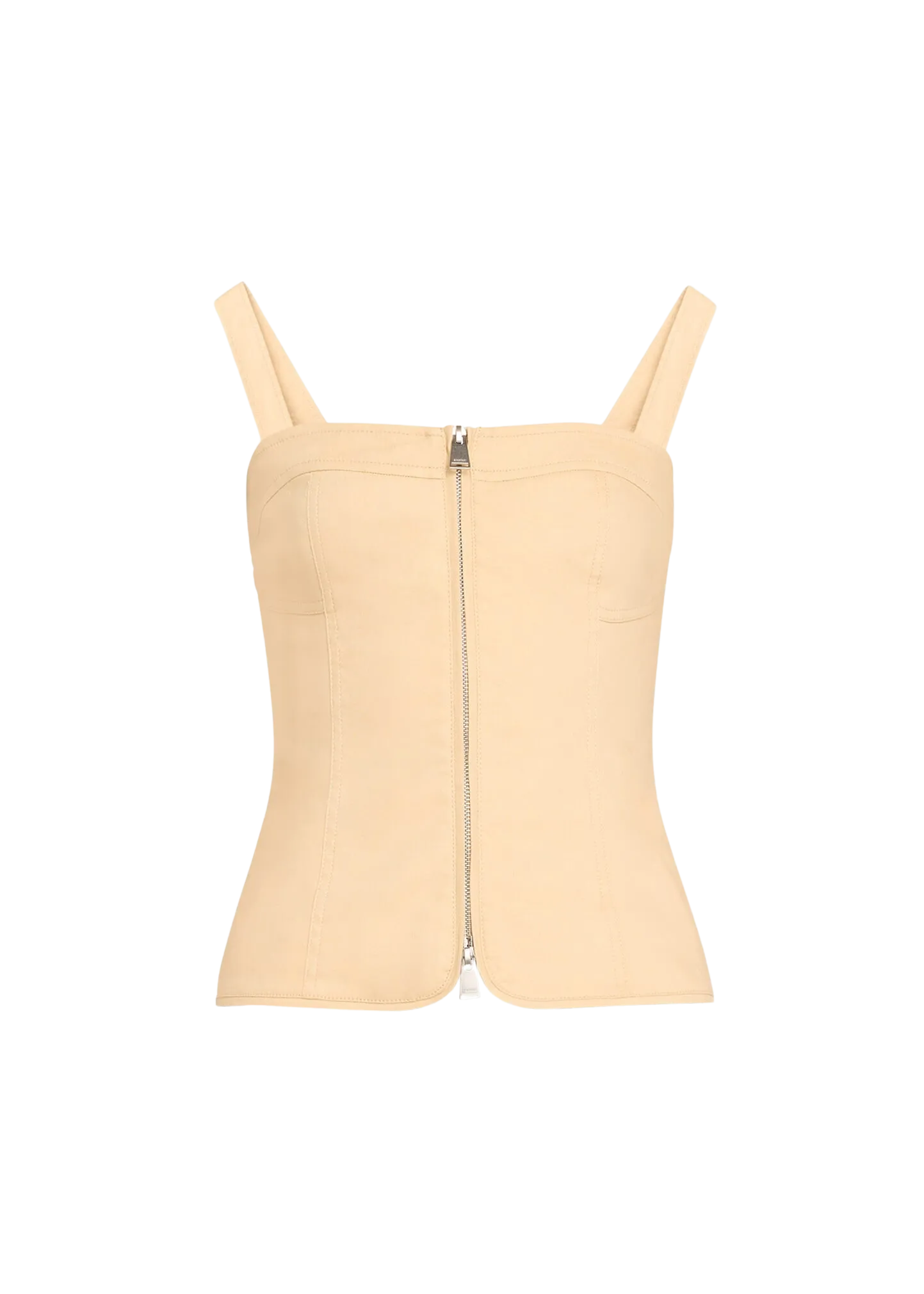 Nour Bustier Top in Natural