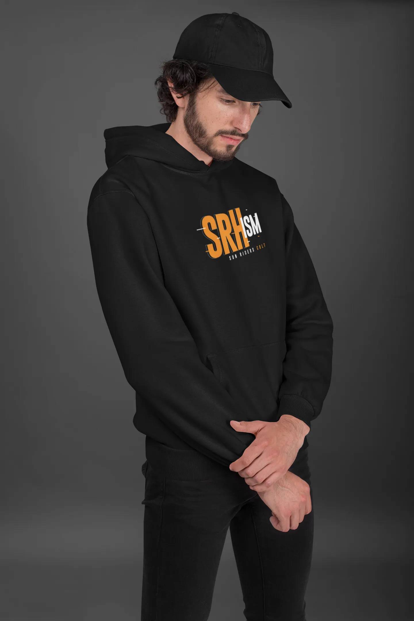SRH-ism Unisex Hoodie Black
