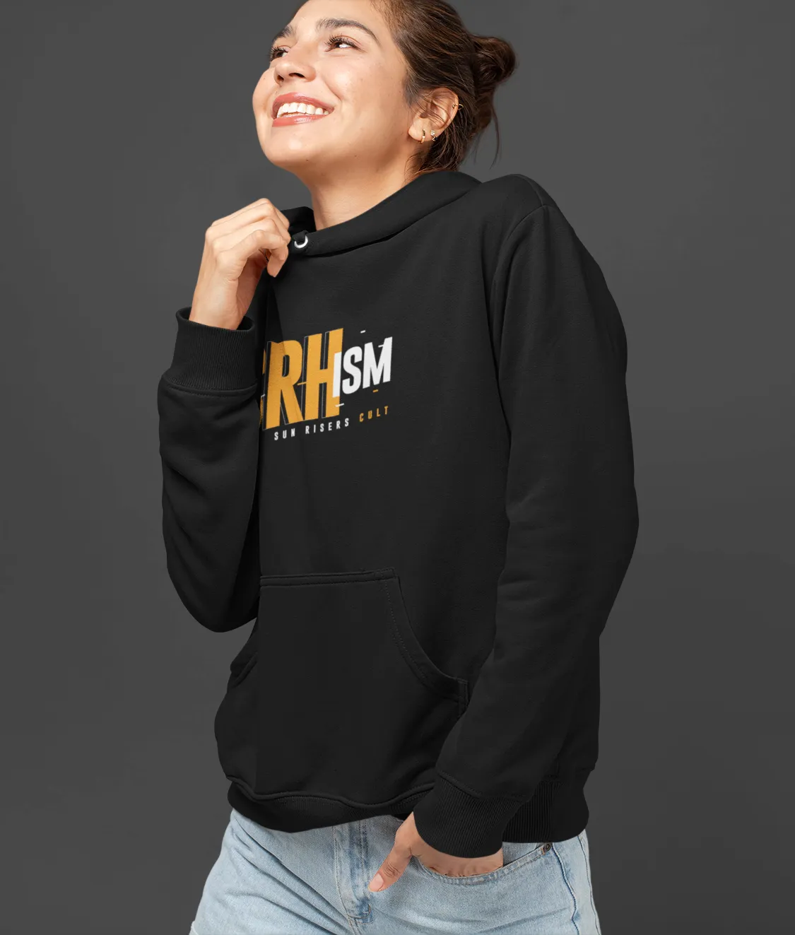 SRH-ism Unisex Hoodie Black