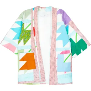 UPCYCLE BLANKET KIMONO
