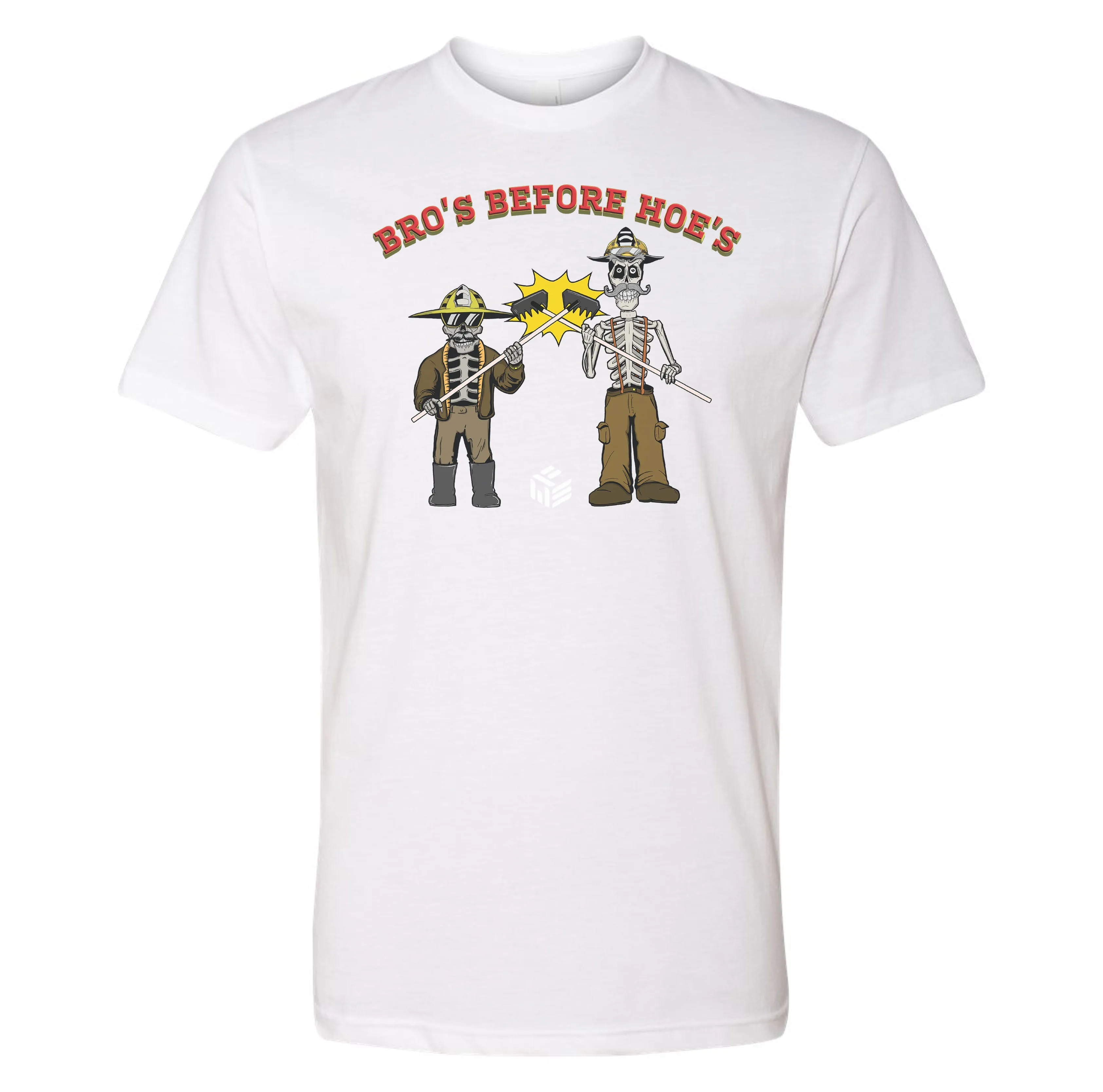 Western Fire Supply Bros Before Hoes Tee