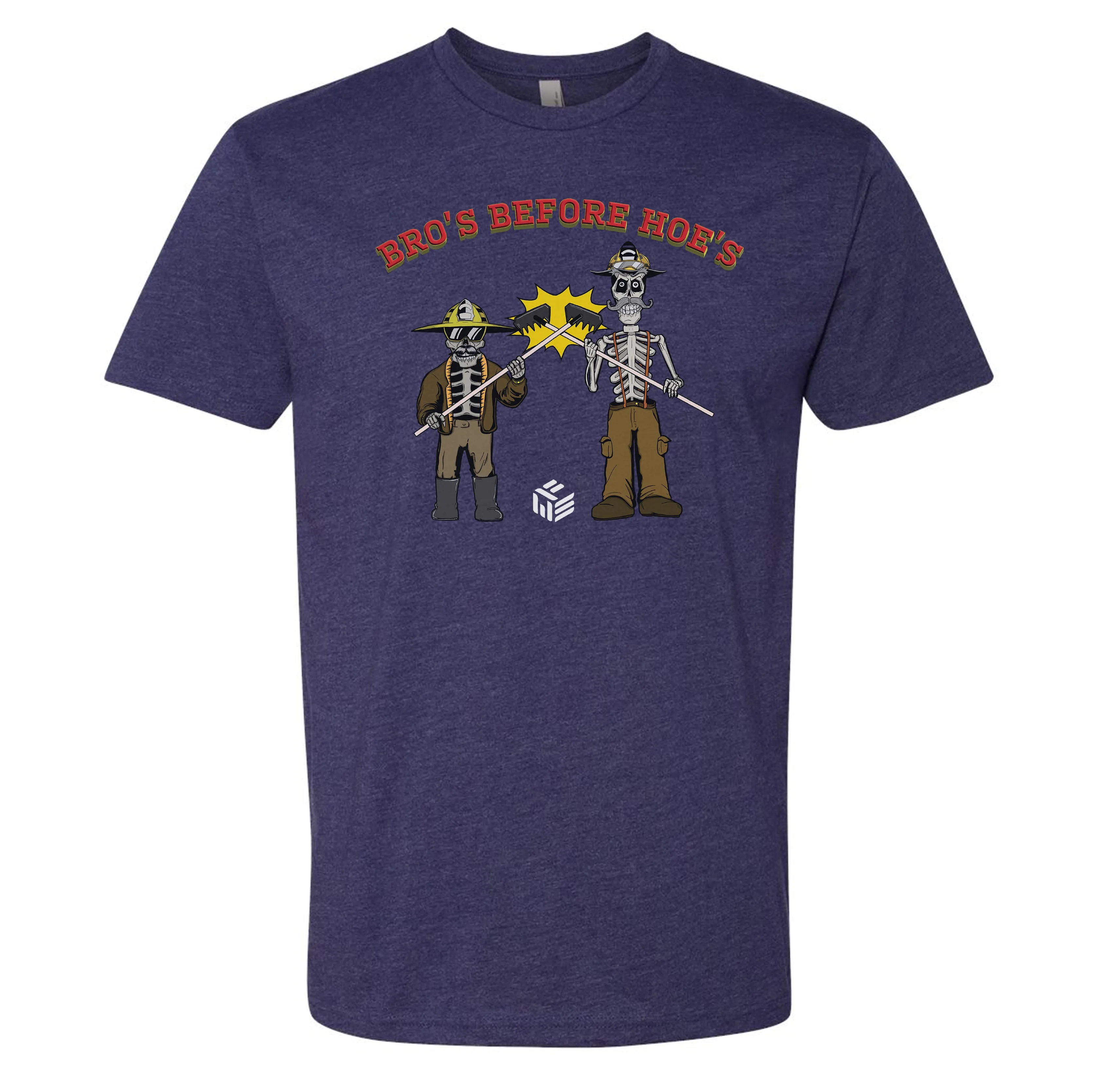 Western Fire Supply Bros Before Hoes Tee